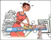 ironing