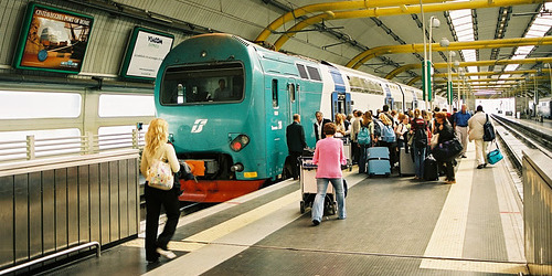 train A high-speed train in Italy