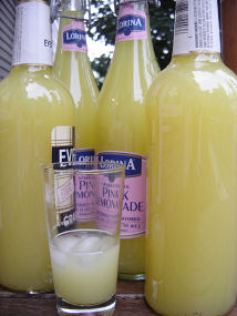 Finished limoncello