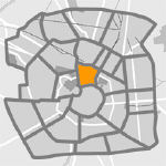 Map of the Brera district