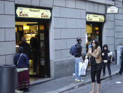 Luini, home of Milan's famous panzerotto