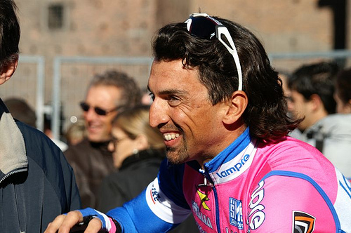 Fabio Baldato, at the start of Milano-Sanremo in Milan, March 2008
