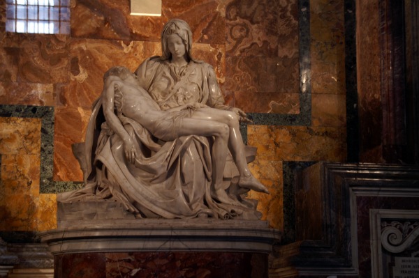 Michelangelo's Pietà in St. Peter's Basilica