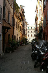 A street in Trastevere