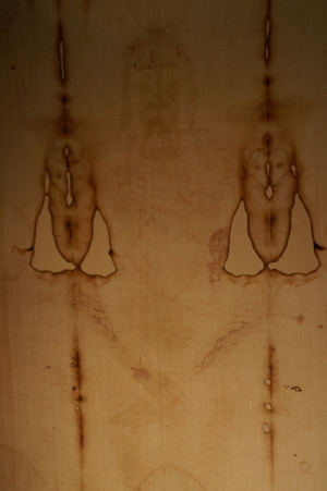 At the Shroud of Turin museum