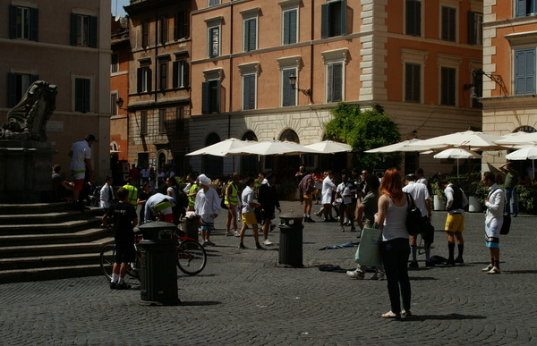 Shorts season in Rome