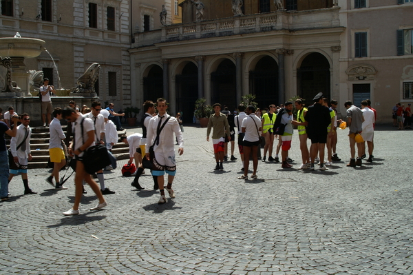 Shorts season in Rome