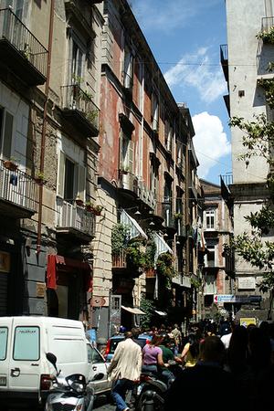 A street in Naples