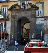 A Naples doorway