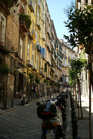 A street in Naples