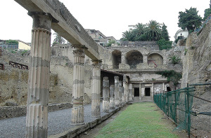 Ruins at Herculaneum