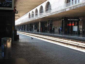 Trains at Roma Termini