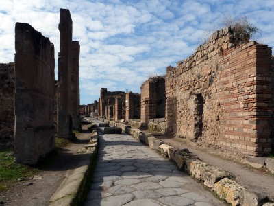 A street in Pompeii