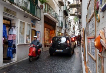 A street in Amalfi