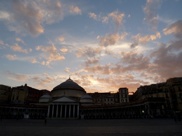 A Naples piazza