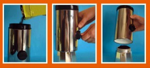 Dosacaffe ground coffee dispenser